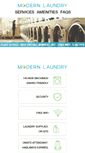 Mobile Screenshot of modernlaundry.com